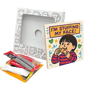 I'm Stuffing My Face! Coaster Gift Pack
