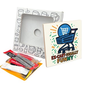 Ex-Cart-Ionally Funny Coaster Gift Pack