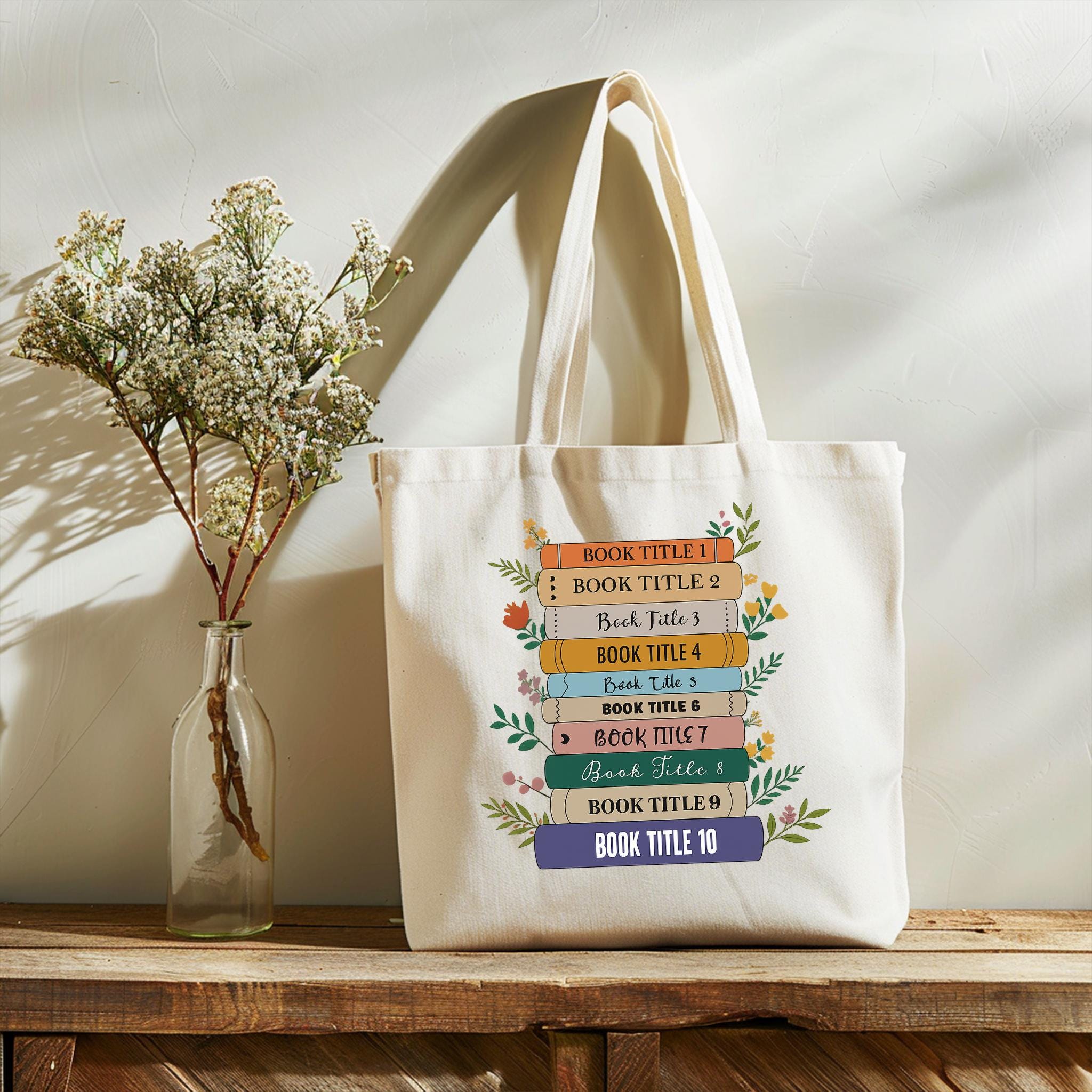 Borsa Tote In Tela Austen Book Club - Design Libri, Idea Regalo Per Appassionati Di Lettura - Foto 2