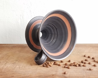 Pour Over, Coffee Filter, Ceramic Filter, Stoneware Pottery
