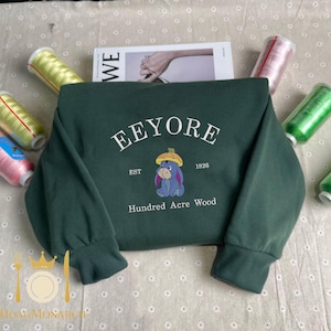 Magic Kingdom Besticktes Sweatshirt, Halloween Film Cartoon Shirt, Vintage Bär und Freunde Besticktes Shirt, Geschenk für Halloween