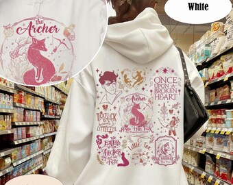 Sudadera con capucha Ballad Archer Fox, productos de Stephanie Garber Book, camiseta Once Upon Broken Heart