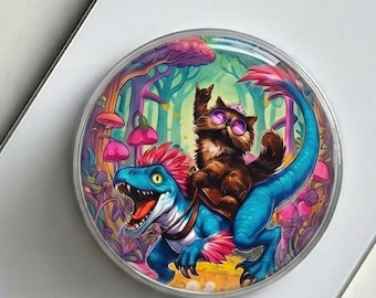 Princess Donut And Mongo Pop Socket, Dungeon Crawler Fantasy Book Reader