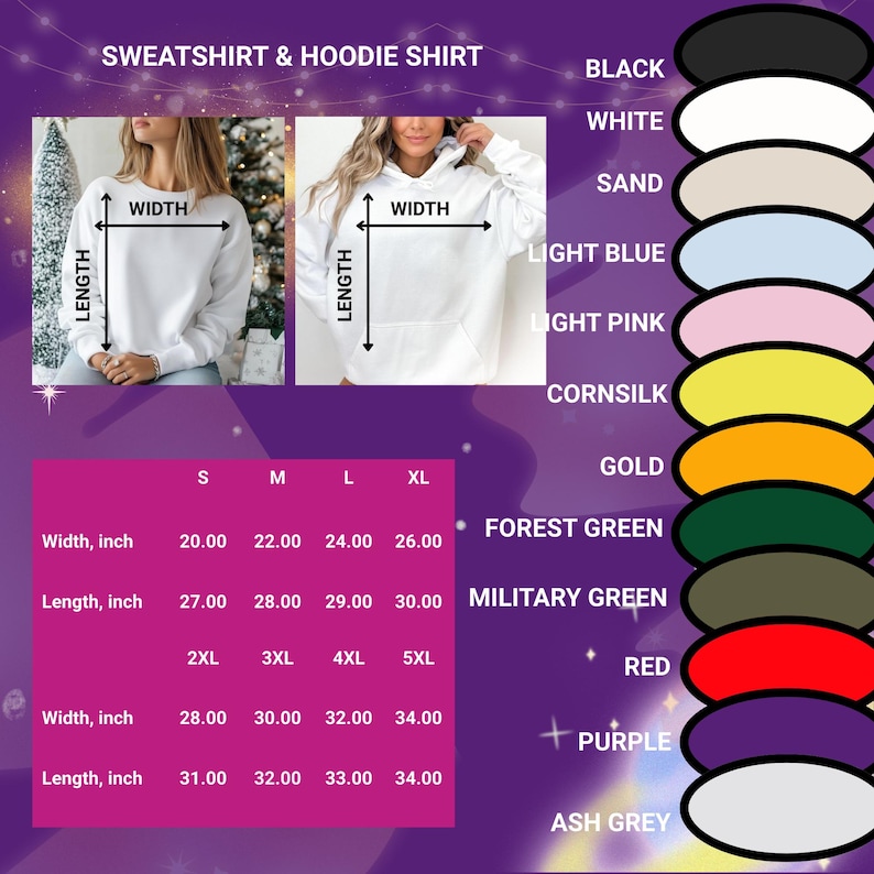 Sudadera navideña Fly You Fools, regalo de Navidad con trineo de Papá Noel y renos imagen 11