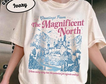 Der wunderschöne Norden, einmal nach einem gebrochenen Herzen, der Bogenschütze und die Fuchs-Zitate, Fantasy-Bücher-Shirt, Evangeline-Shirt