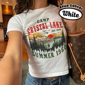 Camp Crystal Lake Summer 1980 T-Shirt: Vintage Graphic Tee