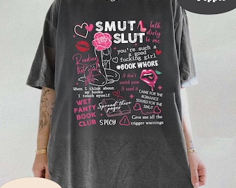 Koszulka Smut Reader, bluza Spicy Book Lover, gadżety książkowe