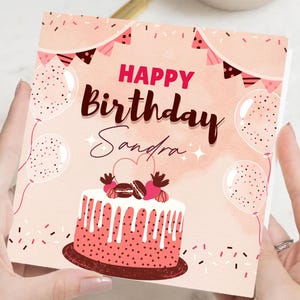 Carte 1er anniversaire fille, carte 1er anniversaire personnalisée, cadeau naissance, cadeau pour elle, cadeau mariage, cadeau bebe,