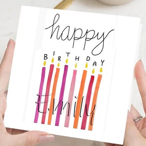 Carte 1er anniversaire fille, carte 1er anniversaire personnalisée, cadeau naissance, cadeau pour elle, cadeau mariage, cadeau bebe,