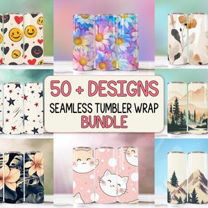 Variety Pack Mega Tumbler Wrap Bundle, Bundle PNG, 20oz Sublimation Tumbler Designs, 20 oz Skinny Tumbler, Halloween Christmas Watercolor