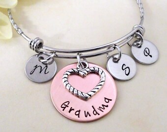 Grandma Jewelry, Grandma Gift, Nana Bracelet, Nana Jewelry, Memaw Gift, Abuela Gift, Mommy Bracelet, Gift for Grandma