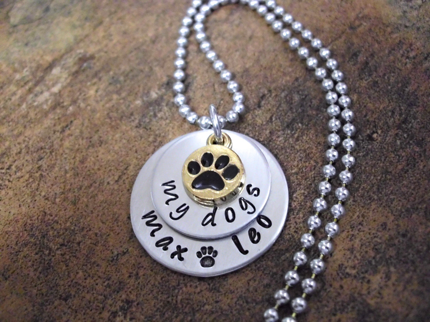 Dog Jewelry Dog Lover Jewelry My Dogs Personalized Dog Etsy