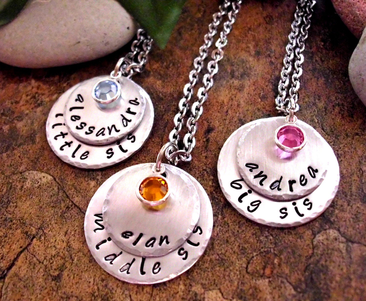 Sisters Jewelry Sister Jewelry Sisters Necklace Set Little Etsy Australia