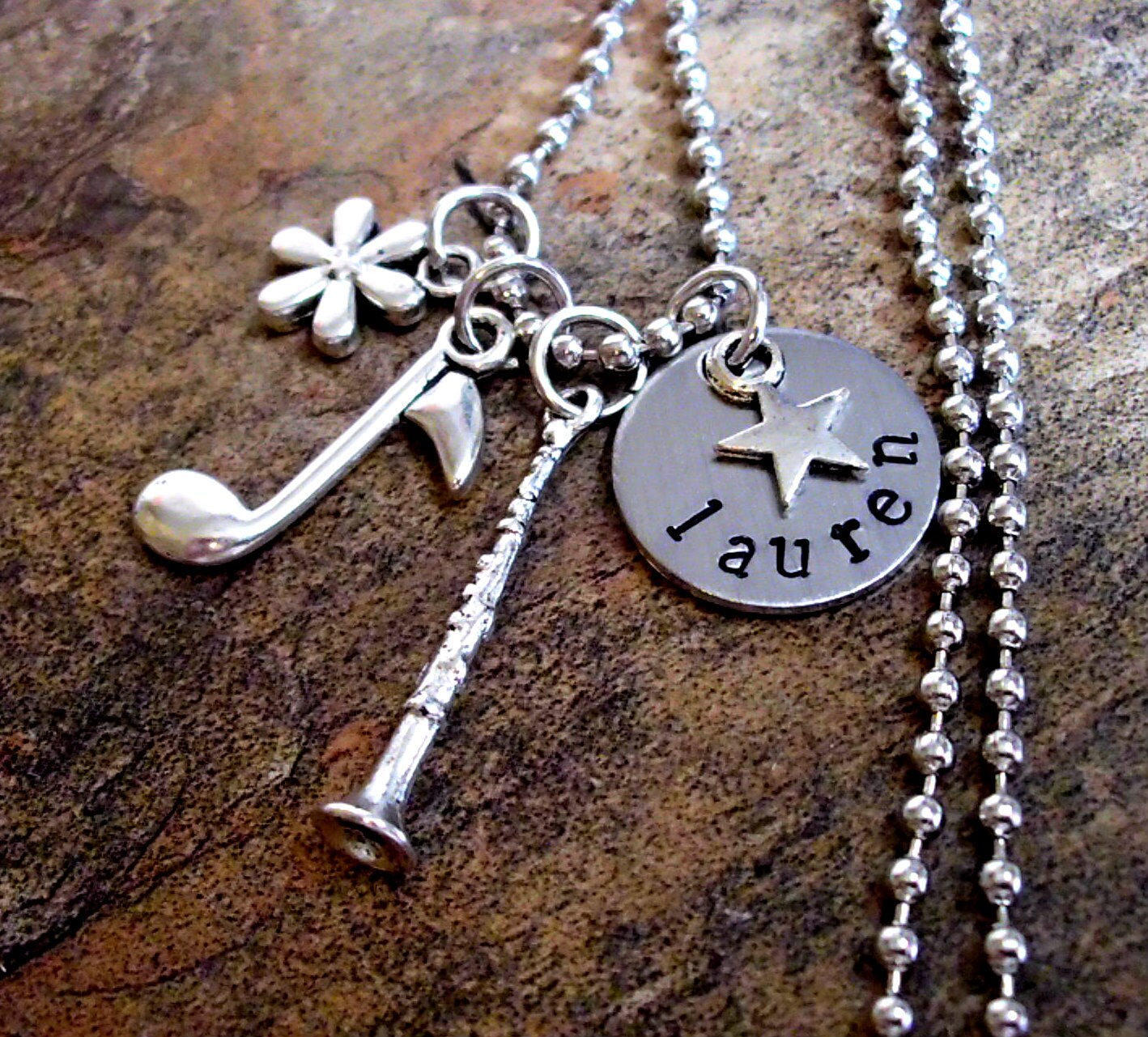 Jewelry Personalized Music Necklace Etsy