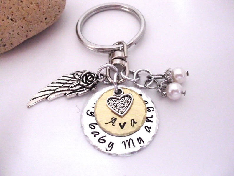 Dad Memorial Jewelry, Dad Memorial Necklace, My Dad My Angel, Dad Bereavement, Loss of Dad, Dad Loss, Loss of Parent image 5