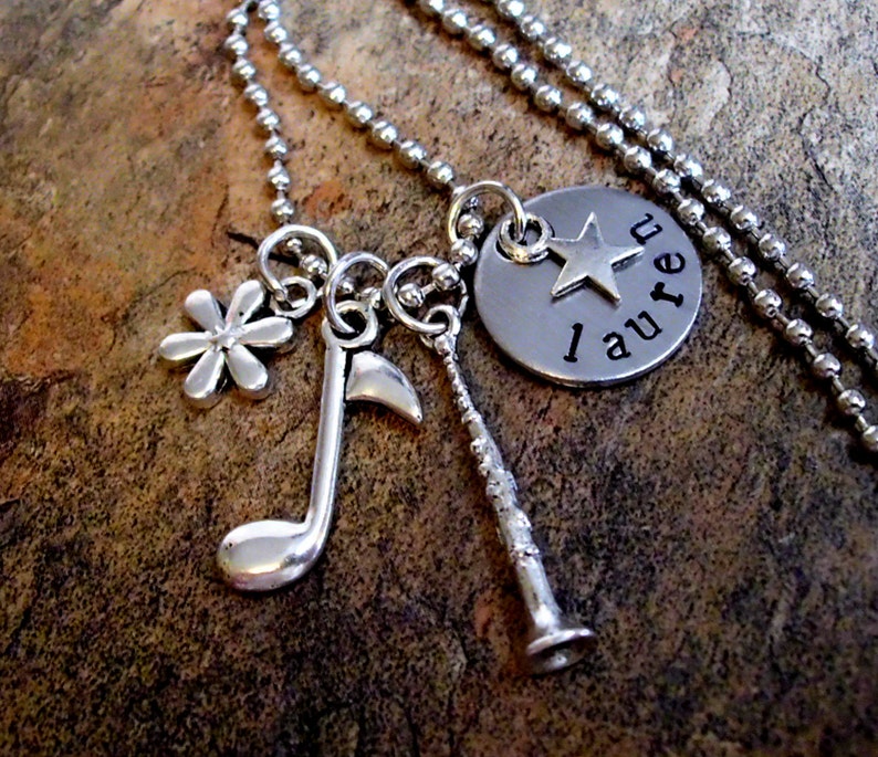 Jewelry Personalized Music Necklace Etsy