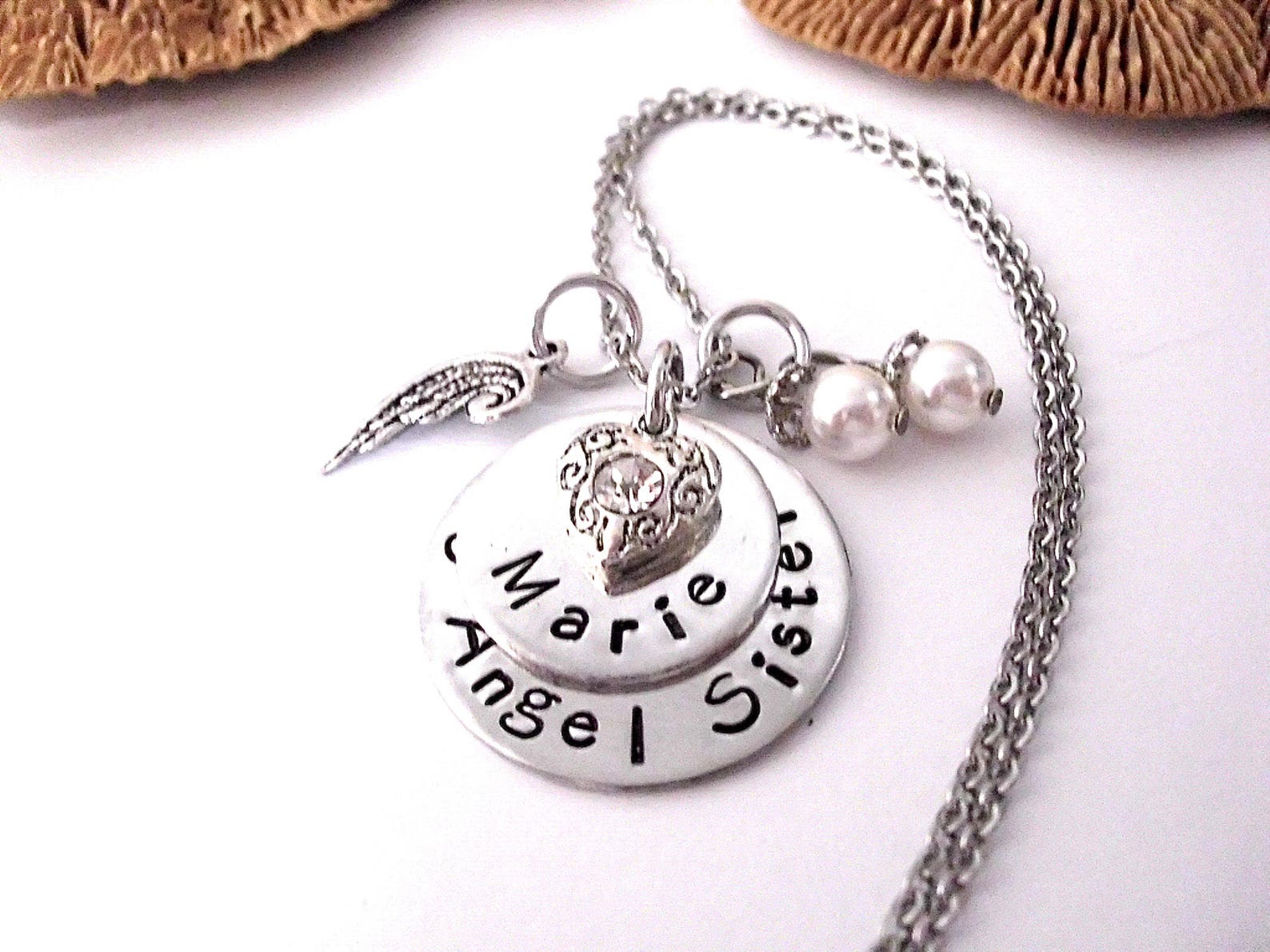 Sister Memorial Memorial Necklace Memorial Keychain Etsy