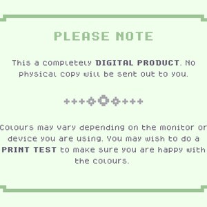 Pixel Art Wedding Bundle | 8-Bit Theme | Printable Template image 8