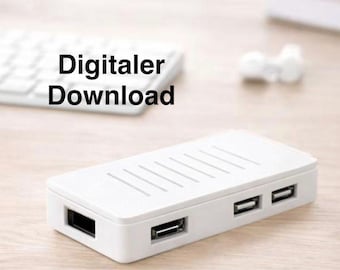 Carcasa para Raspberry Pi Zero 2 W – Cerrada | Descargar archivo STL | Carcasa impresa en 3D para proyectos de bricolaje y hogar inteligente