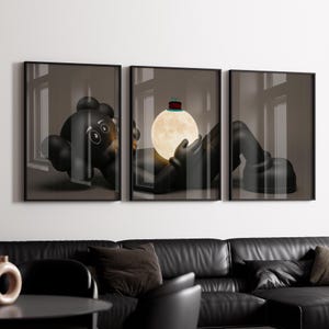 KAWS Poster Set of 3: Hypebeast Graffiti Art Prints (Digital Download ) 175 12