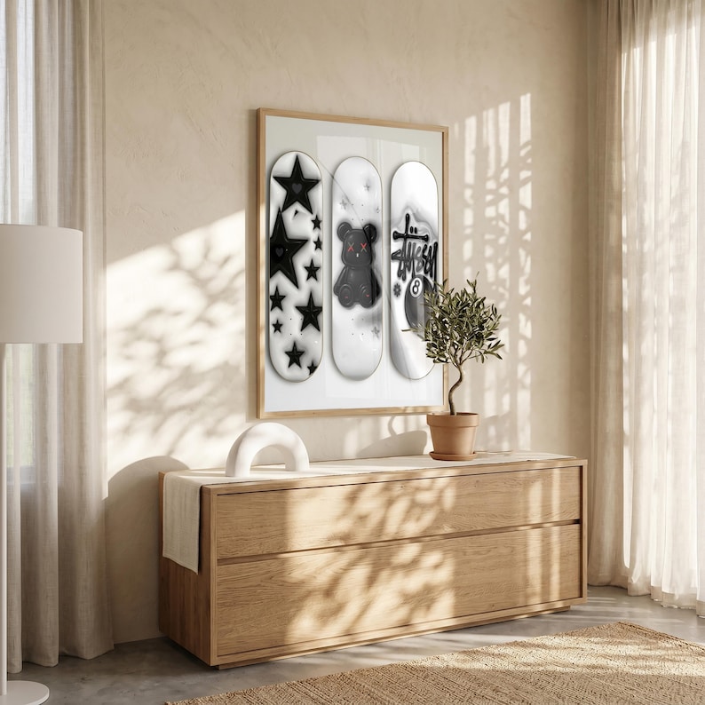 kaws figure, kaws poster, kaws poster set of 3, kaws, kaws room decor, kaws wall art, hypebeast posters, hypebeast decor, hypebeast wall art, 3 piece wall art, dopamine decor, hypebeast, hypebeast room decor