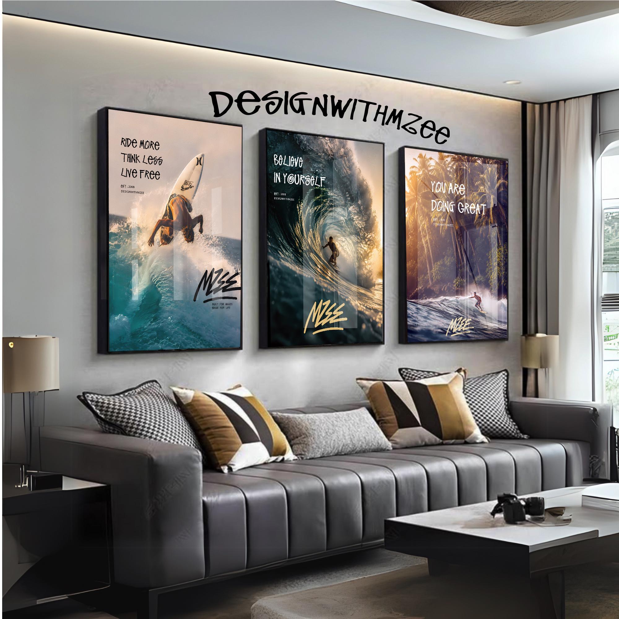 Set of 3 Stussy Art - Etsy