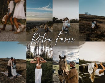 Film Look Lightroom Presets: Retro Fujifilm Mobile & Desktop (Digital Download)