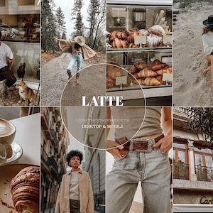 12 Warm Tones Lightroom Presets | Mobile + Desktop | Natural Photo Filter, Golden Instagram Presets for Influencer Blogger