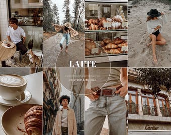 Warm Tones Lightroom Presets: Golden Mobile & Desktop Filters (Digital Download)