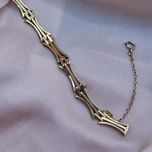 Elegant Early 20th Century Austro-Hungarian 14ct Gold Bracelet | Vienna, Austro-Hungary | Vintage Antique