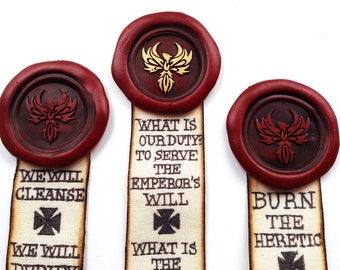 Purity Seal - PHOENIX - Real Size, Brooch Pin Back, Mark of Faith