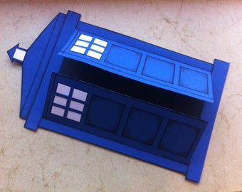 Police Box Greeting Card