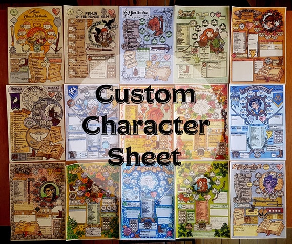 who did the art of 5e deluxe character sheets who did the art of 5e deluxe character sheets