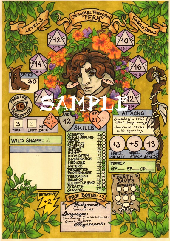 who did the art on 5e deluxe character sheets who did the art on 5e deluxe character sheets