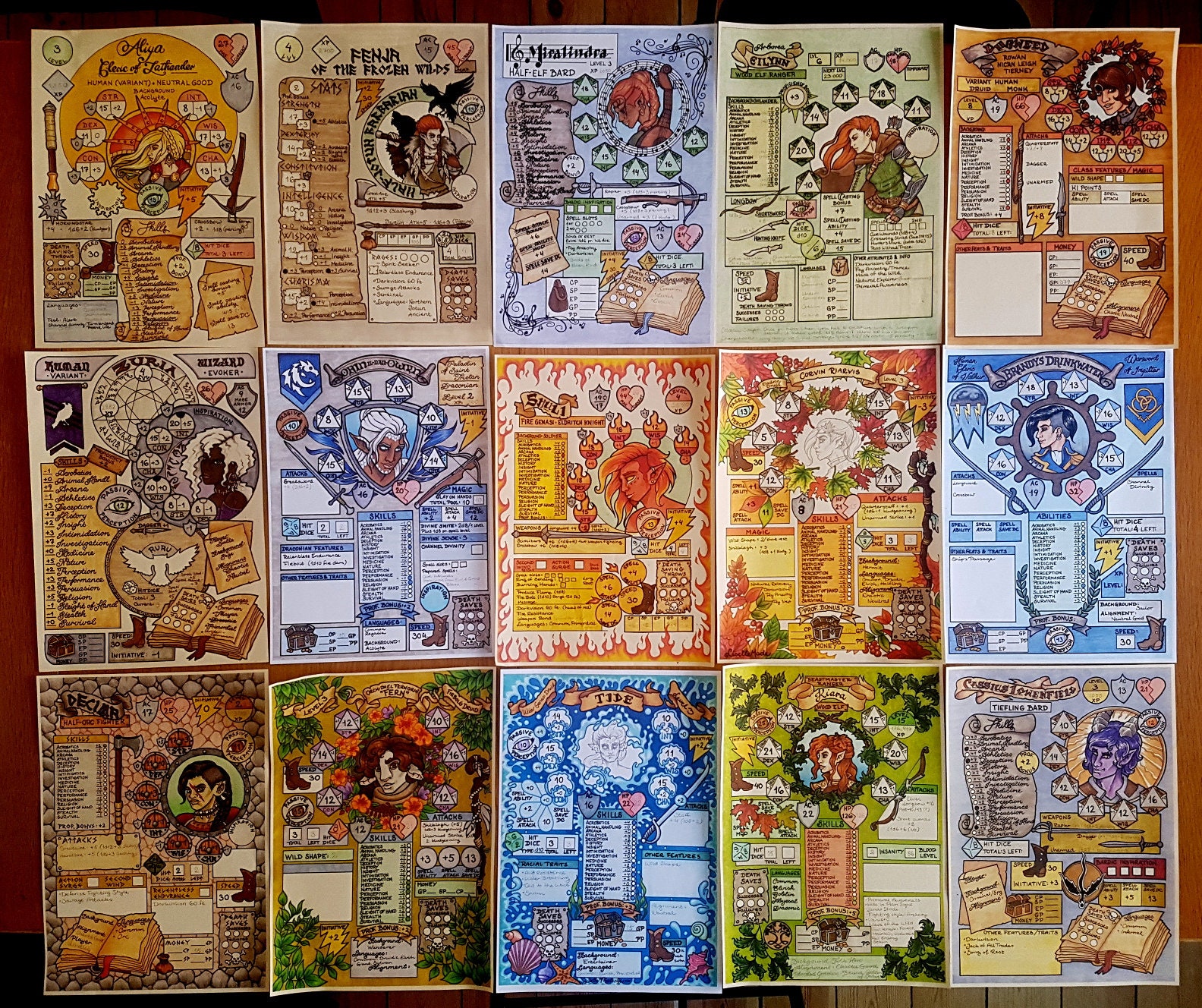 donjons et dragons 3.5 feuille de personnage donjons et dragons 3.5 feuille de personnage