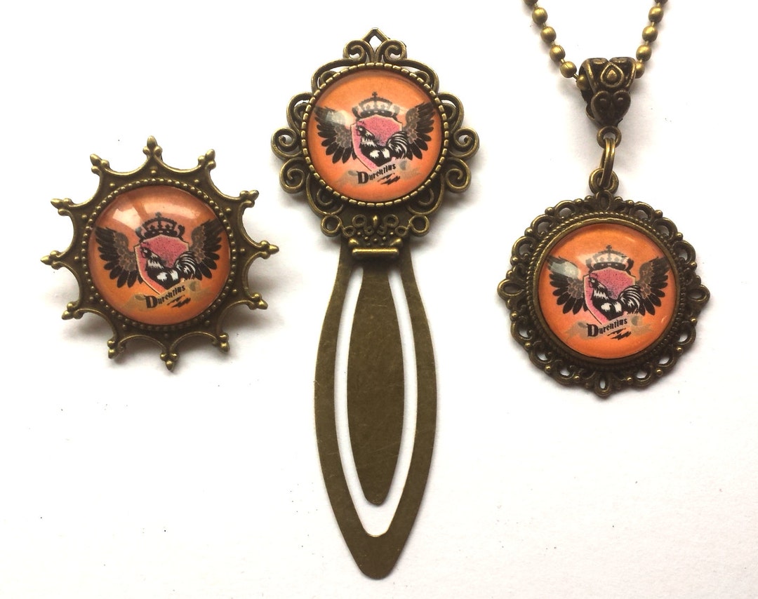 Durentius Bookmark, Necklace and Brooch Czocha College of Wizardry