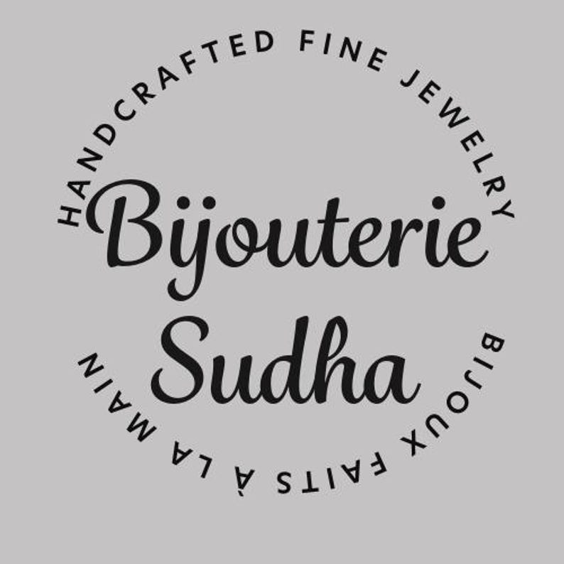 My Shop Logo - Bijouterie Sudha - Handcrafted Fine Jewelry,