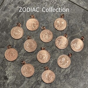 Leo Zodiac Copper Necklace: August Birthday Gift • ZO132 bild 8
