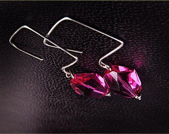 Crystal Cosmic Earrings Wedding Bridesmaid Jewelry • for her Anniversary Gifts • CR1011