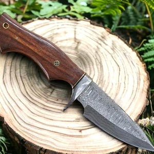 Handmade Bowie Knife, Handcrafted Hunting Knife Tactical Survival Hunting Knife, Best Gifts for Men | Father&#39;s Day, Groomsmen, Outdoor Knife