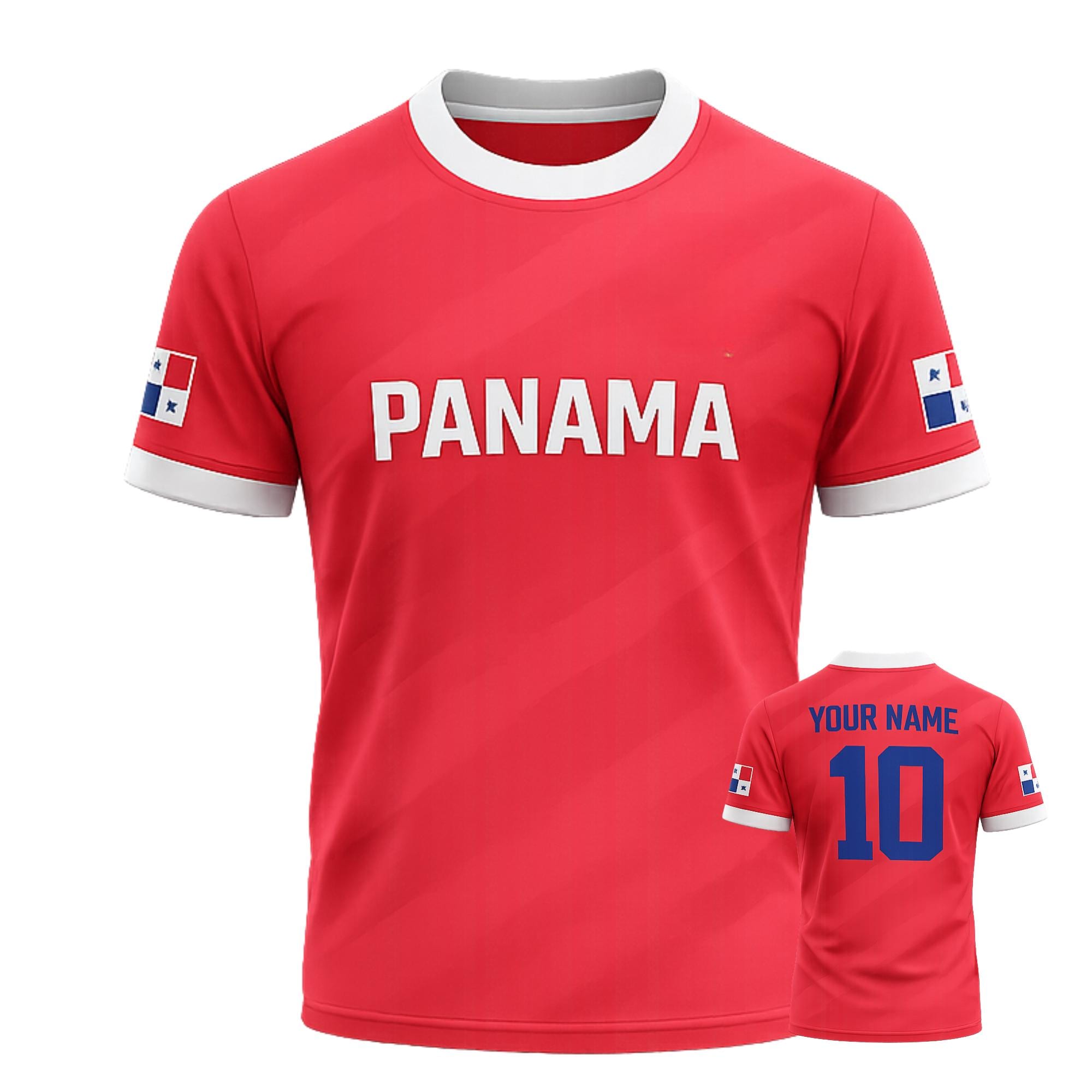 Discover Panama Soccer Jersey Custom Name and Number Unisex Football Shirt