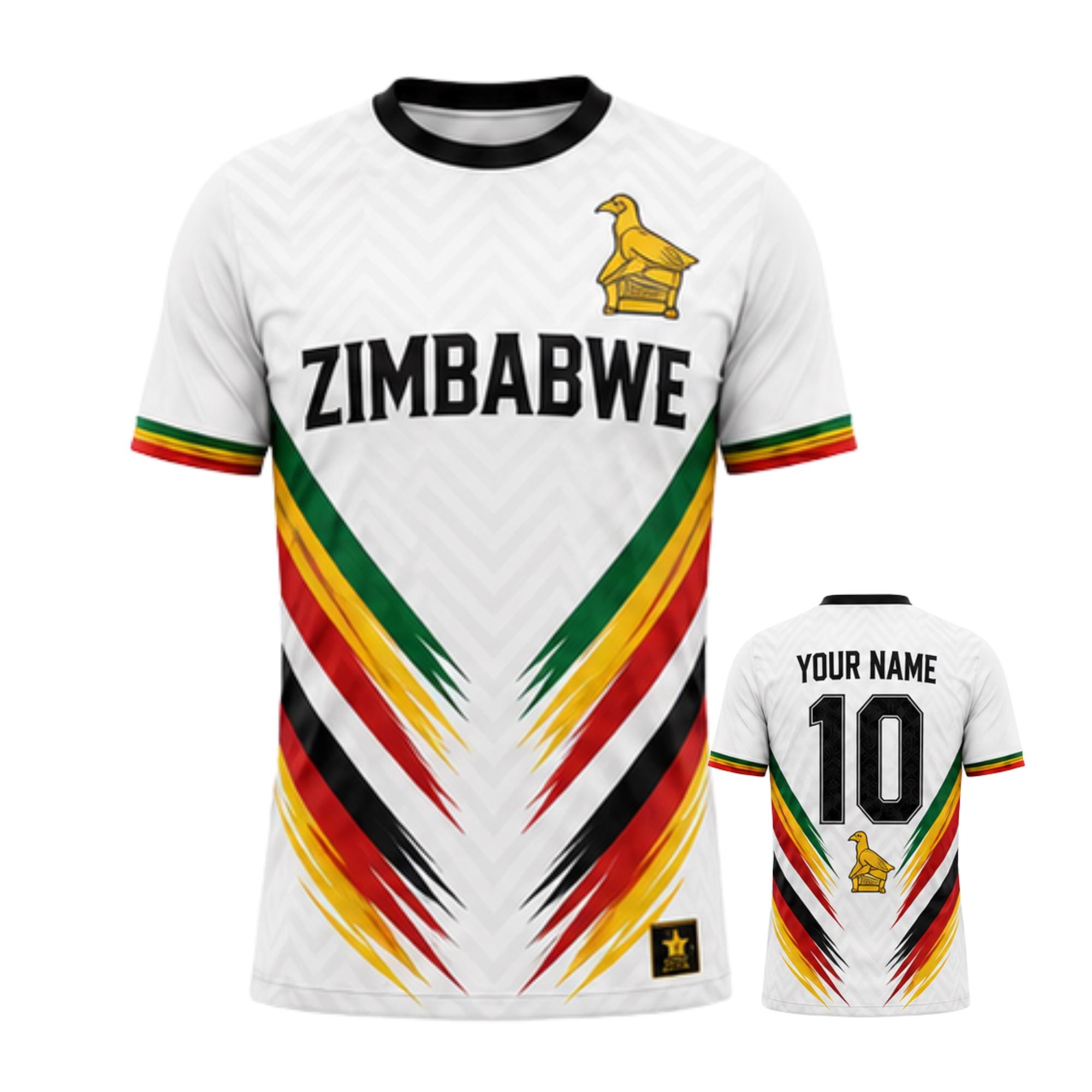 Zimbabwe Soccer Jersey - Etsy