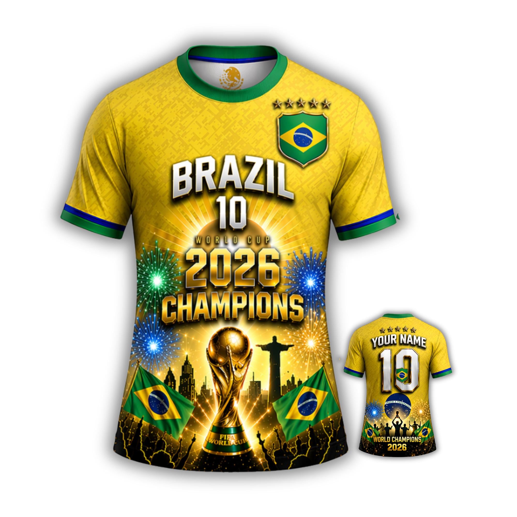 Brazil 2026 World Cup Jersey - Etsy