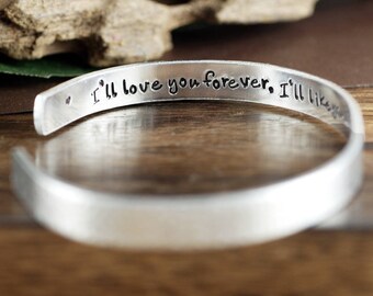 MYOSPARK Sweet Family Mama Bear Bracelet Stainless Steel Bar Bracelet Gift For Mother Wife (Bear 3
