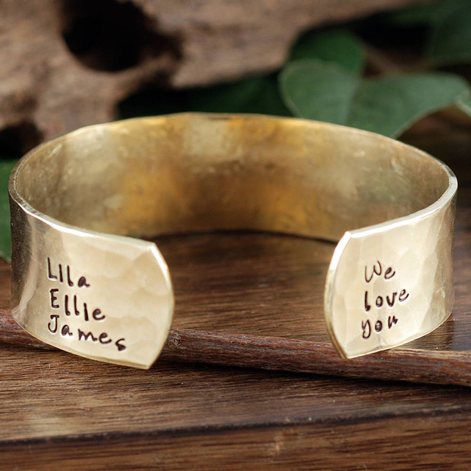 Personalized Cuff Bracelet Name Cuff Bracelet Etsy