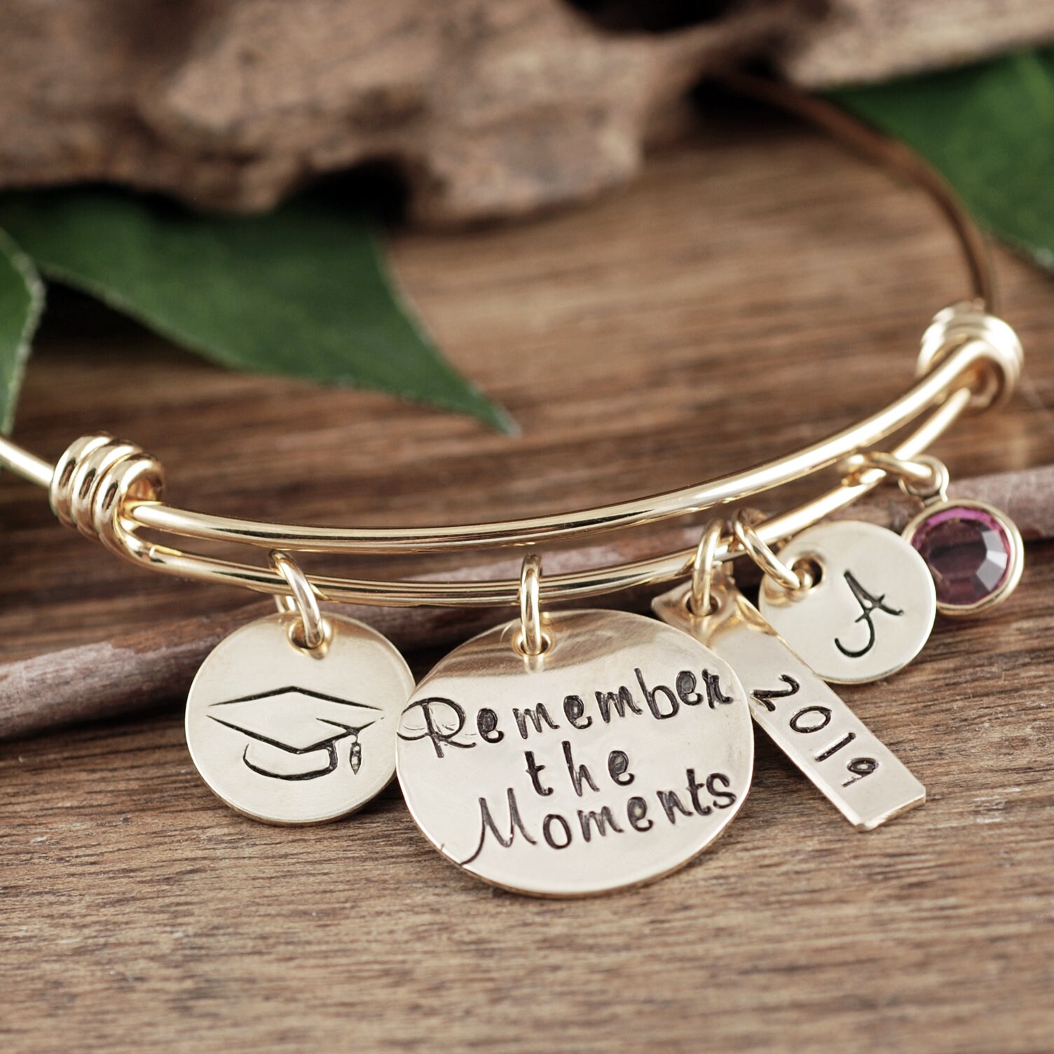 Follow Your Dreams Graduation Bracelet Gold Graduation Etsy