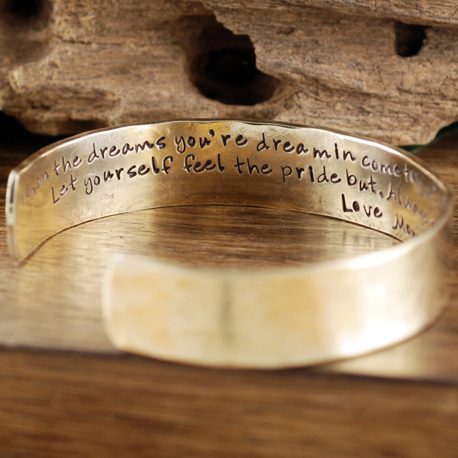 Personalized cuff bracelet Clearance