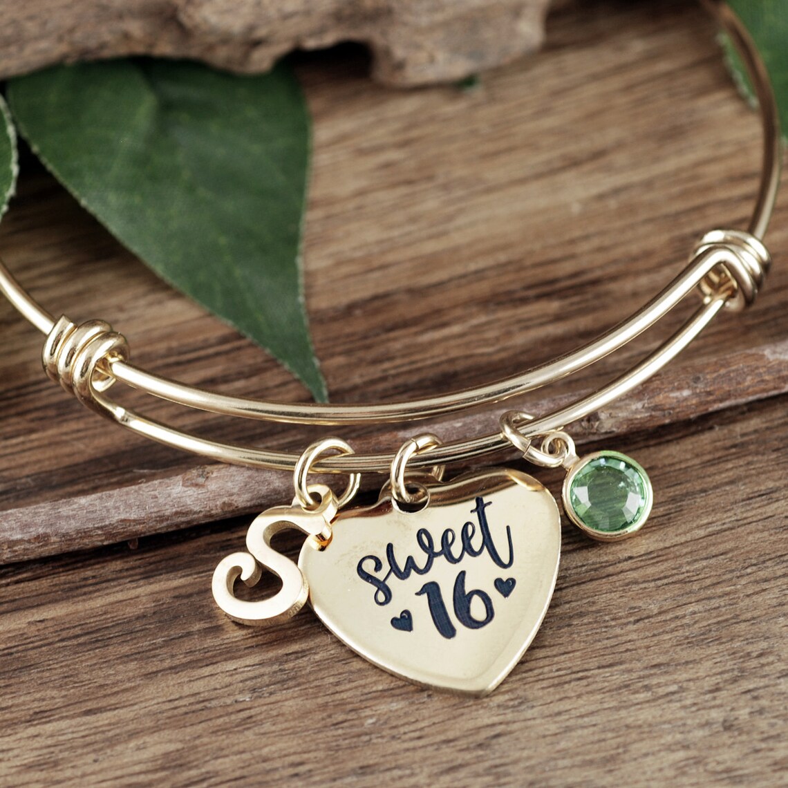 Gold Sweet 16 Gift Sweet 16 Bracelet Gift for Teenager Etsy
