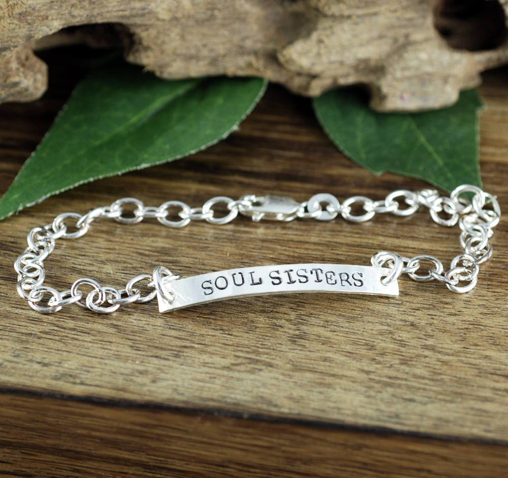 Sterling silver soul sister on sale bracelet