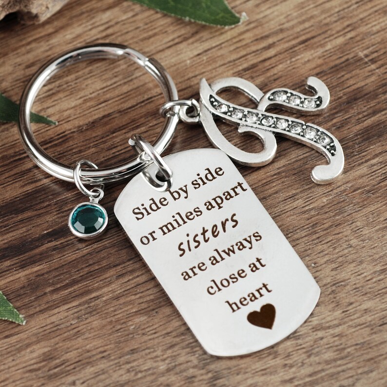 Sister Keychain Keychain for Sister Gift for Sister Sister Etsy